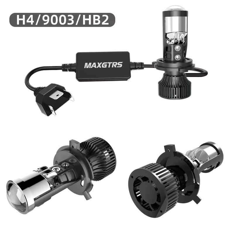 Vexo Ride 55W H4 HB2 9003 LED Motorcycle Headlight